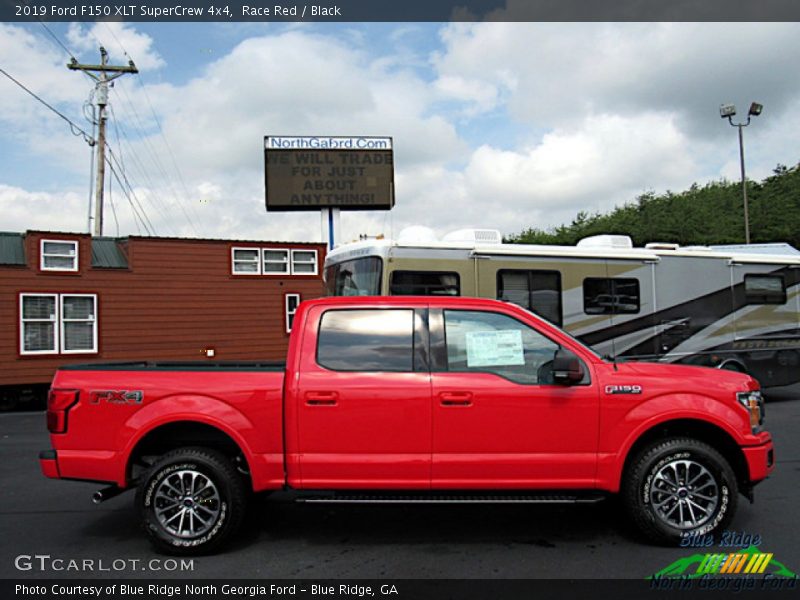 Race Red / Black 2019 Ford F150 XLT SuperCrew 4x4