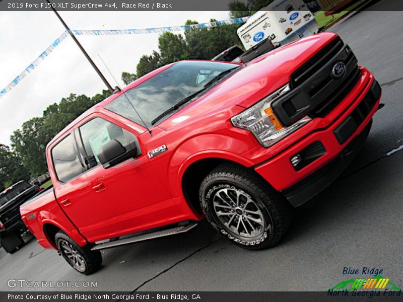 Race Red / Black 2019 Ford F150 XLT SuperCrew 4x4