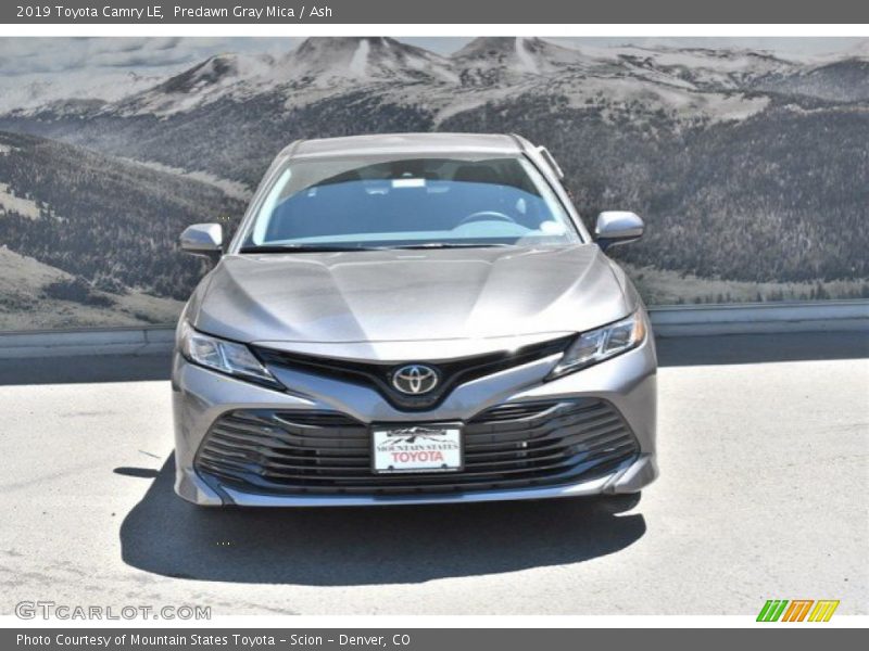 Predawn Gray Mica / Ash 2019 Toyota Camry LE