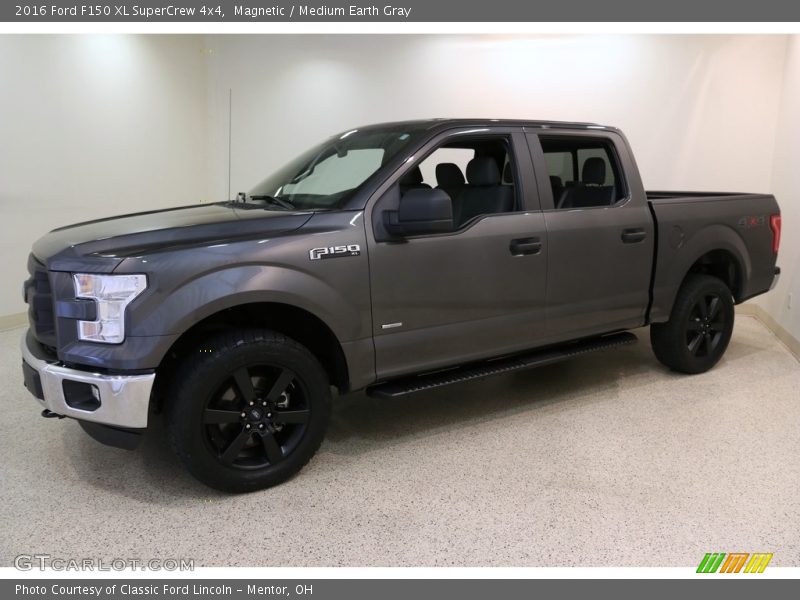 Magnetic / Medium Earth Gray 2016 Ford F150 XL SuperCrew 4x4