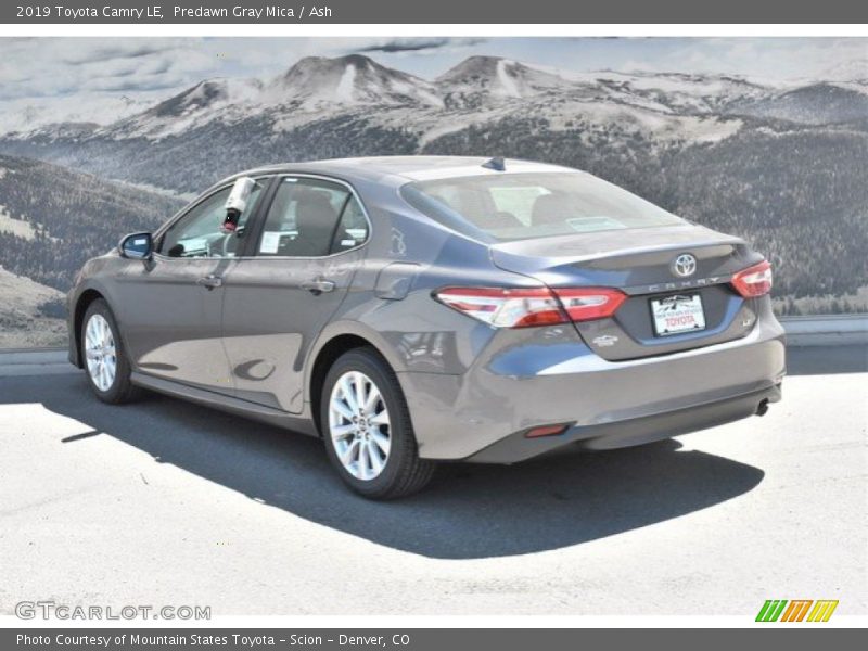 Predawn Gray Mica / Ash 2019 Toyota Camry LE