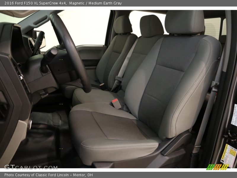 Magnetic / Medium Earth Gray 2016 Ford F150 XL SuperCrew 4x4