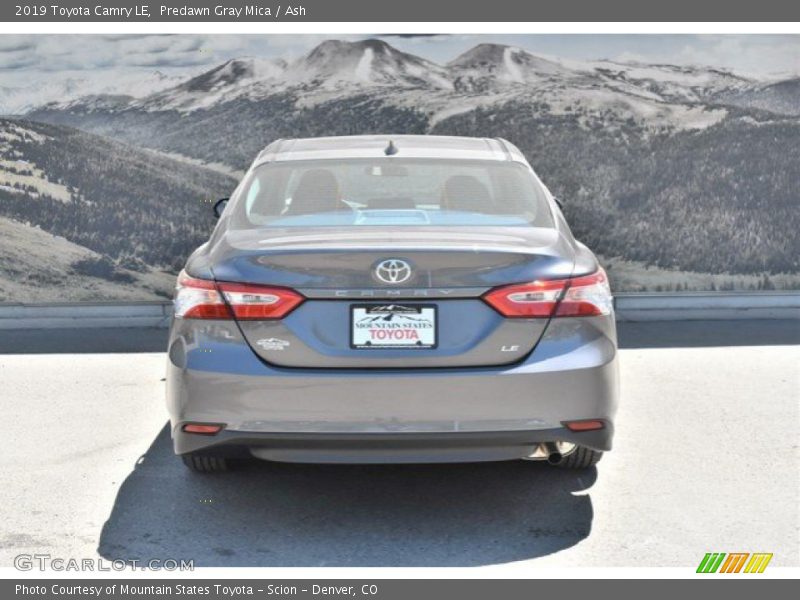 Predawn Gray Mica / Ash 2019 Toyota Camry LE
