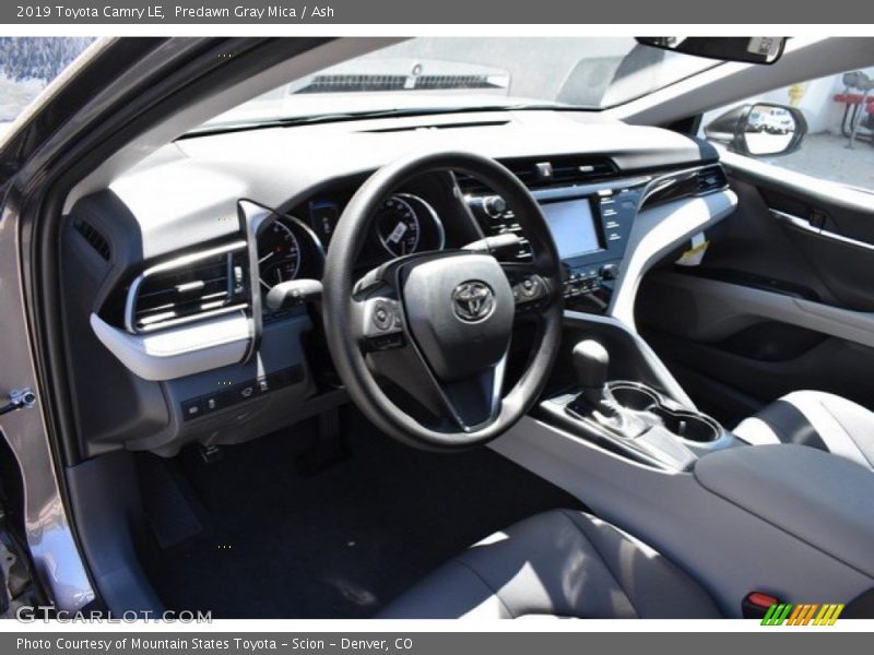Predawn Gray Mica / Ash 2019 Toyota Camry LE