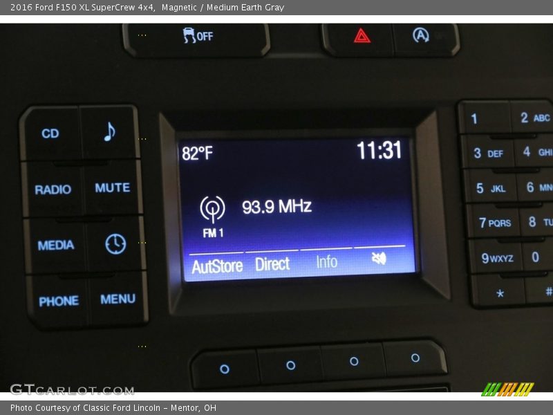 Magnetic / Medium Earth Gray 2016 Ford F150 XL SuperCrew 4x4