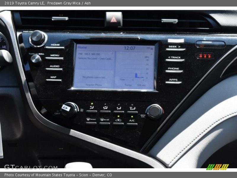 Predawn Gray Mica / Ash 2019 Toyota Camry LE