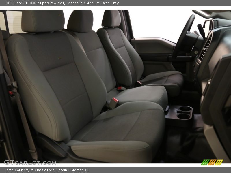 Magnetic / Medium Earth Gray 2016 Ford F150 XL SuperCrew 4x4