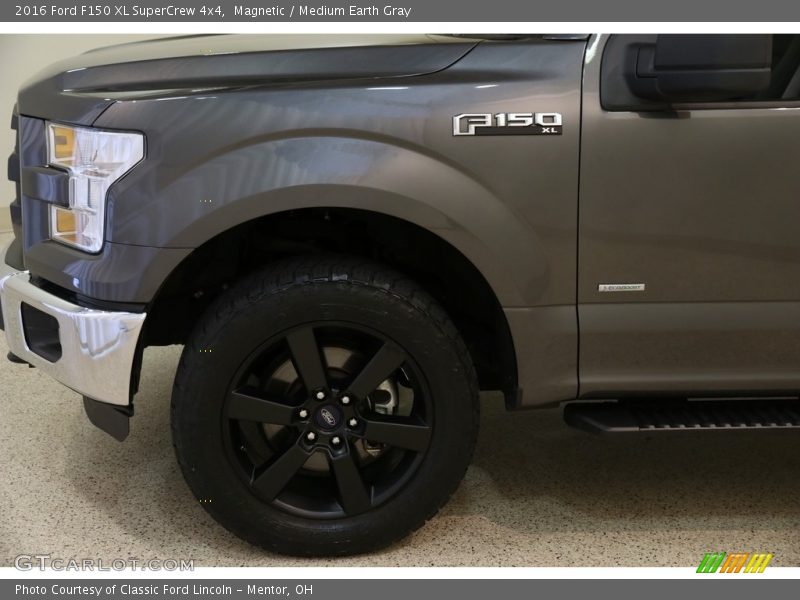 Magnetic / Medium Earth Gray 2016 Ford F150 XL SuperCrew 4x4