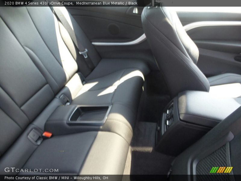 Mediterranean Blue Metallic / Black 2020 BMW 4 Series 430i xDrive Coupe