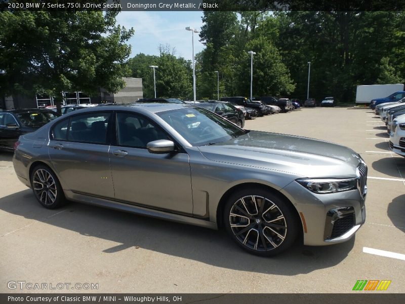 Donington Grey Metallic / Black 2020 BMW 7 Series 750i xDrive Sedan