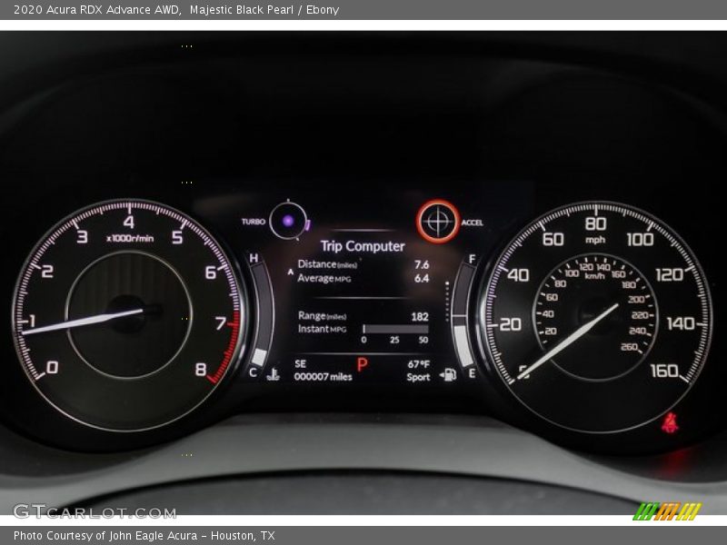  2020 RDX Advance AWD Advance AWD Gauges