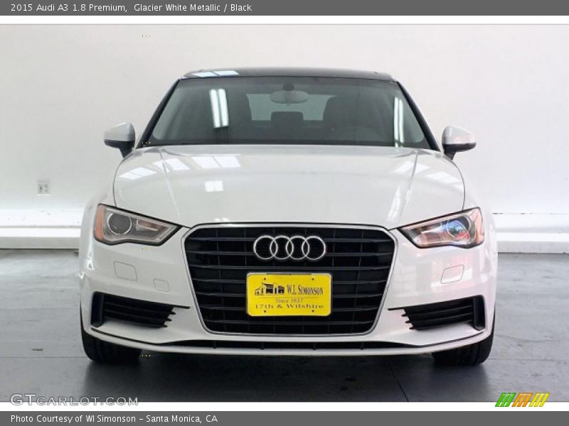 Glacier White Metallic / Black 2015 Audi A3 1.8 Premium
