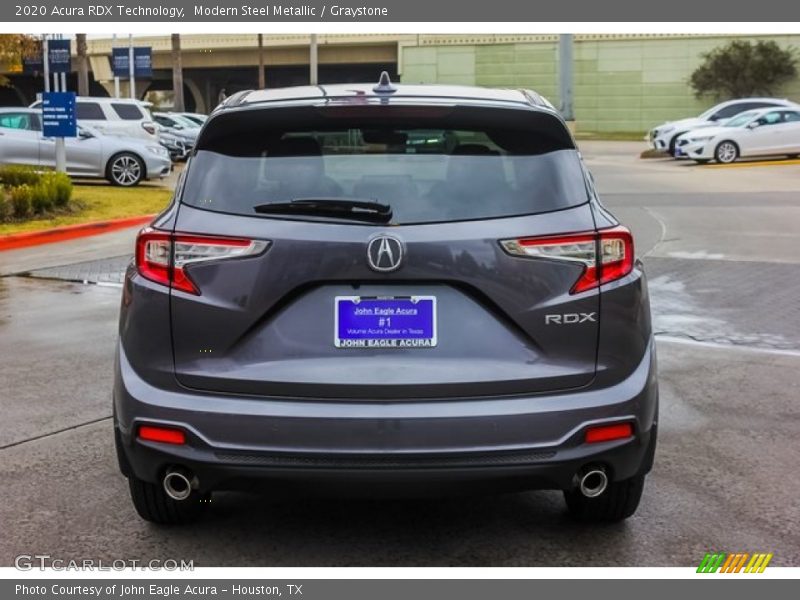 Modern Steel Metallic / Graystone 2020 Acura RDX Technology