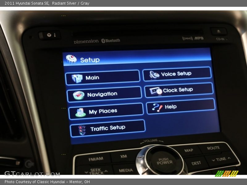 Radiant Silver / Gray 2011 Hyundai Sonata SE