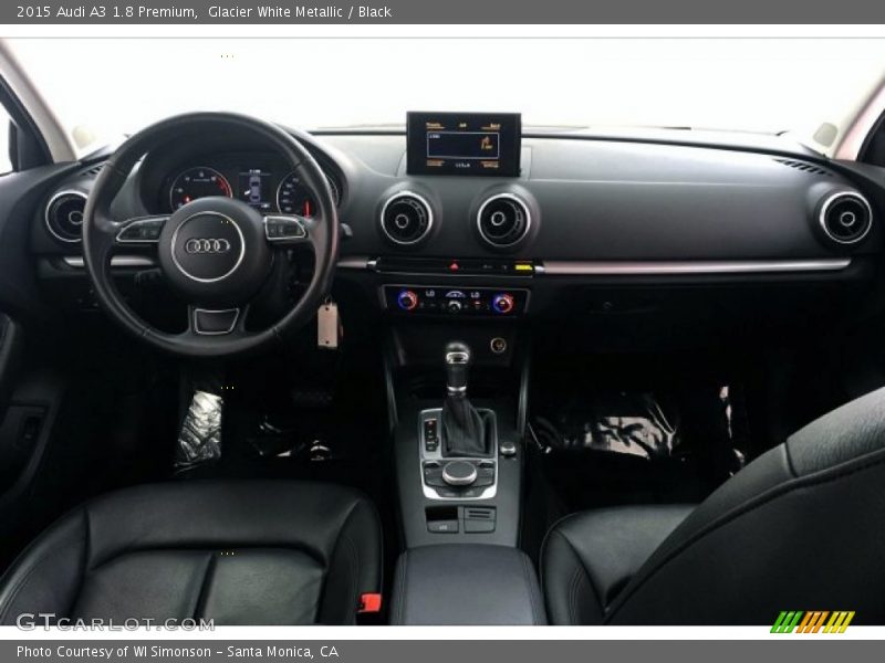 Glacier White Metallic / Black 2015 Audi A3 1.8 Premium