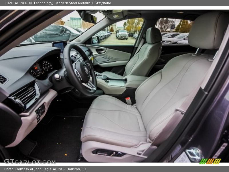 Modern Steel Metallic / Graystone 2020 Acura RDX Technology