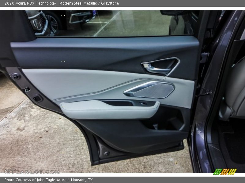 Modern Steel Metallic / Graystone 2020 Acura RDX Technology