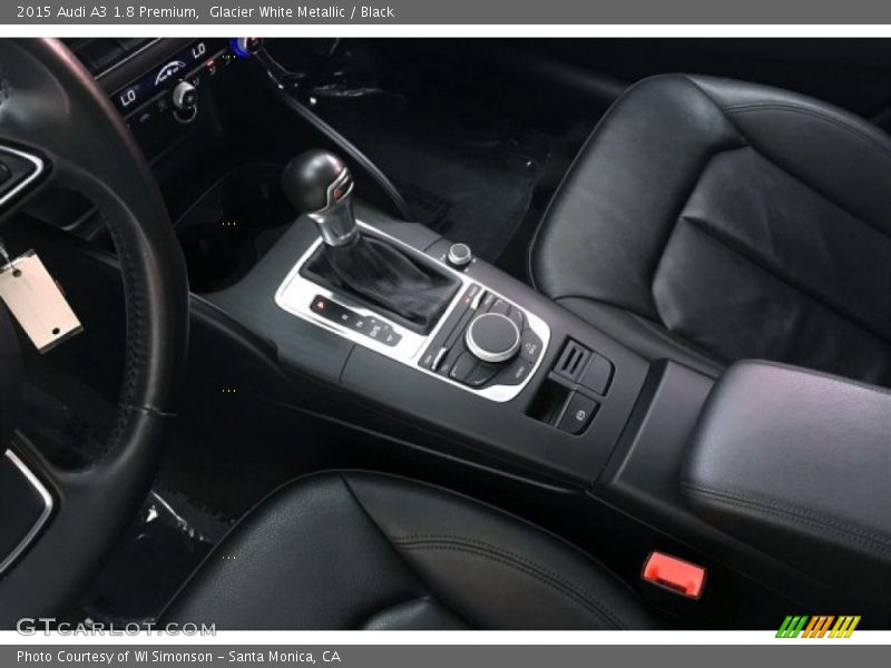 Glacier White Metallic / Black 2015 Audi A3 1.8 Premium