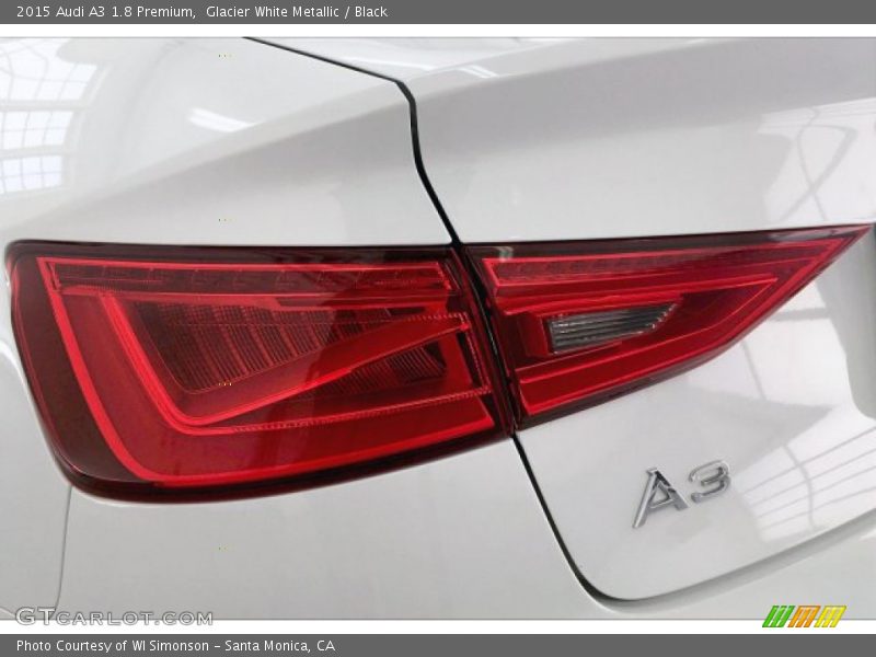 Glacier White Metallic / Black 2015 Audi A3 1.8 Premium