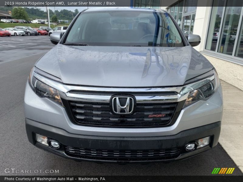 Lunar Silver Metallic / Black 2019 Honda Ridgeline Sport AWD