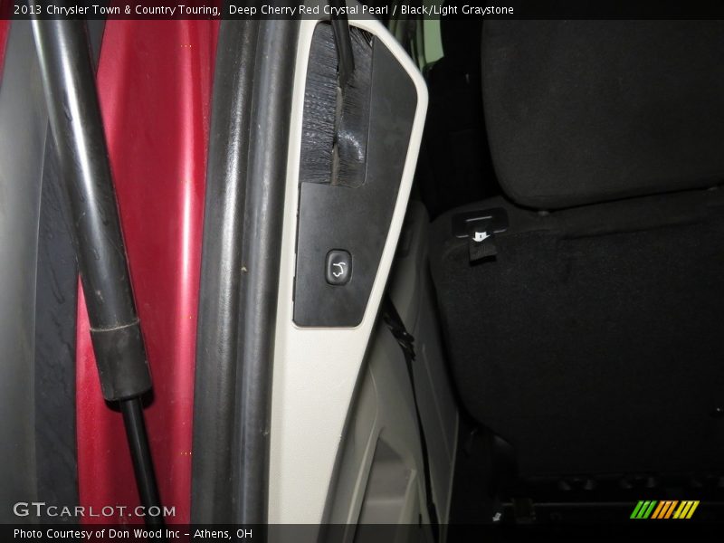 Deep Cherry Red Crystal Pearl / Black/Light Graystone 2013 Chrysler Town & Country Touring