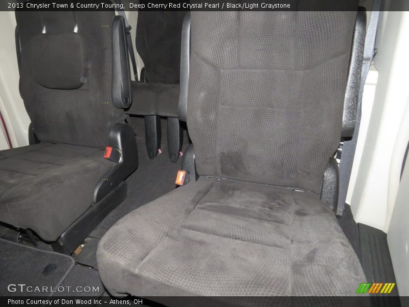 Deep Cherry Red Crystal Pearl / Black/Light Graystone 2013 Chrysler Town & Country Touring