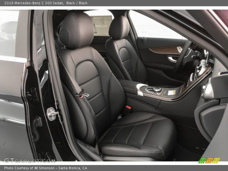 Black / Black 2019 Mercedes-Benz C 300 Sedan