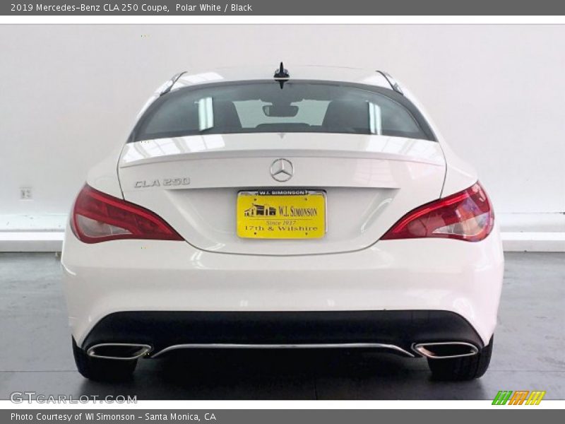 Polar White / Black 2019 Mercedes-Benz CLA 250 Coupe