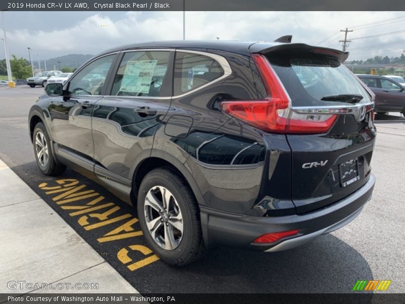 Crystal Black Pearl / Black 2019 Honda CR-V LX AWD