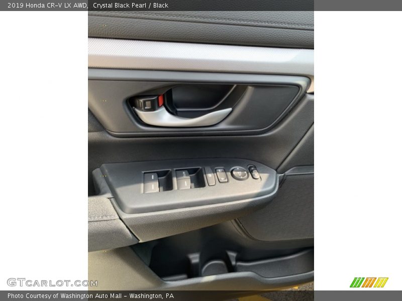 Crystal Black Pearl / Black 2019 Honda CR-V LX AWD