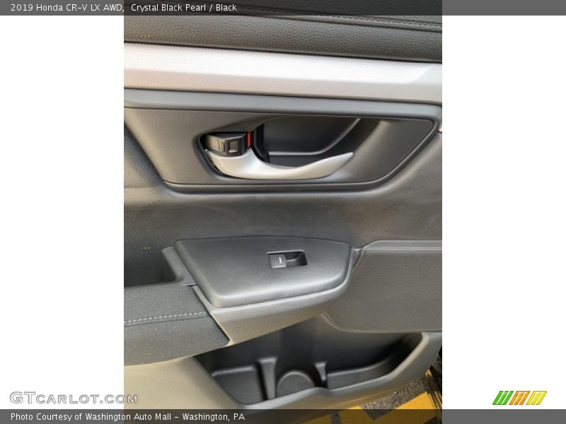 Crystal Black Pearl / Black 2019 Honda CR-V LX AWD
