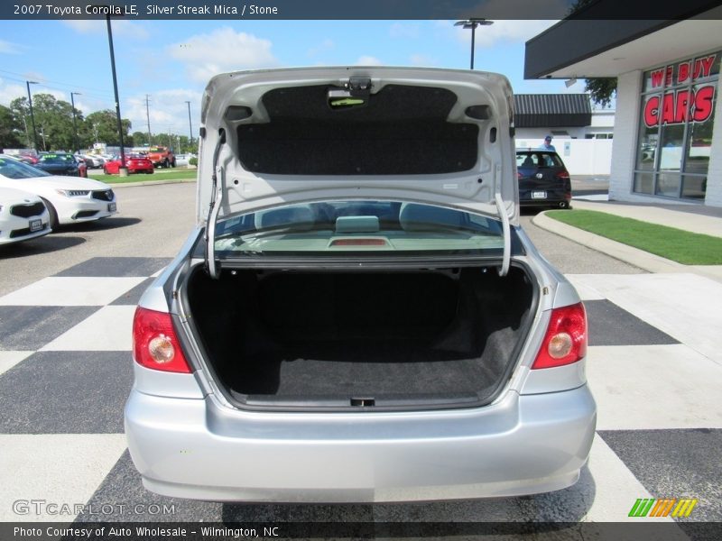 Silver Streak Mica / Stone 2007 Toyota Corolla LE