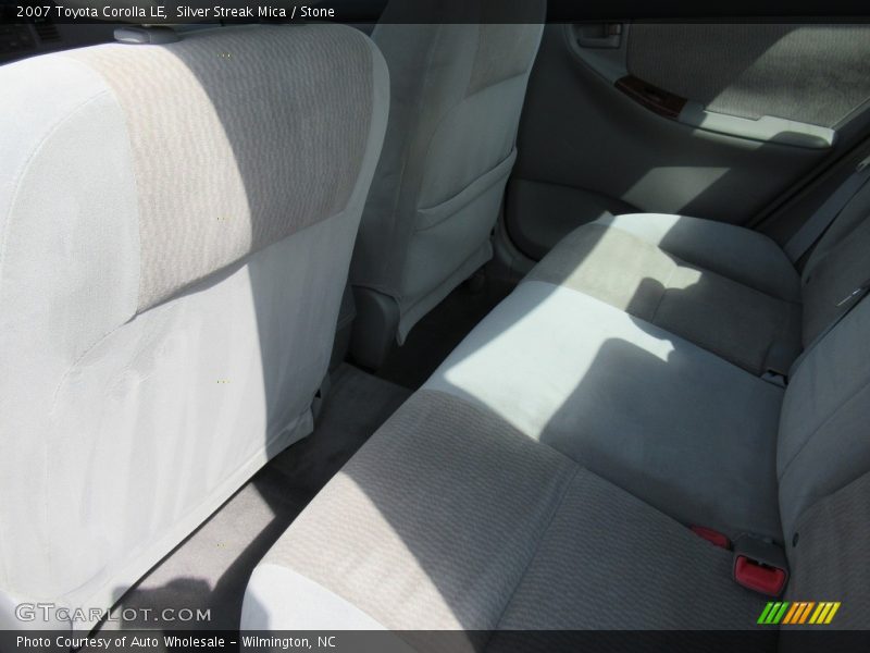 Silver Streak Mica / Stone 2007 Toyota Corolla LE