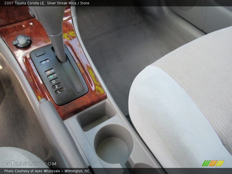 Silver Streak Mica / Stone 2007 Toyota Corolla LE