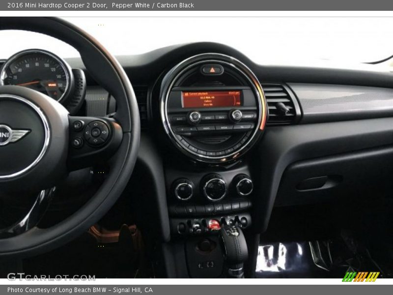 Pepper White / Carbon Black 2016 Mini Hardtop Cooper 2 Door