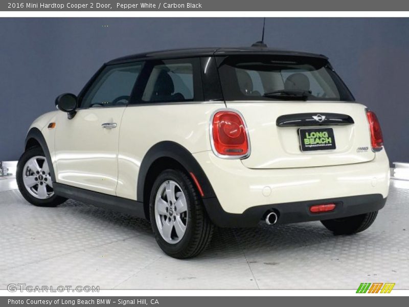 Pepper White / Carbon Black 2016 Mini Hardtop Cooper 2 Door