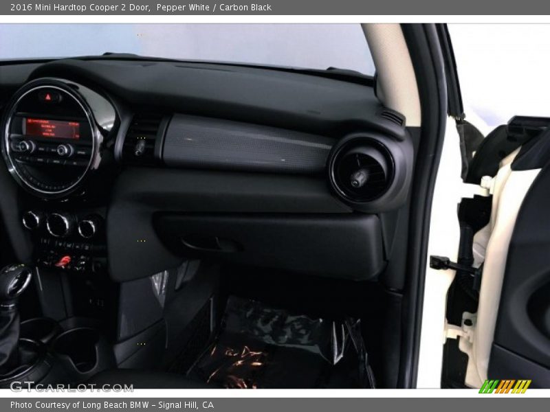 Pepper White / Carbon Black 2016 Mini Hardtop Cooper 2 Door