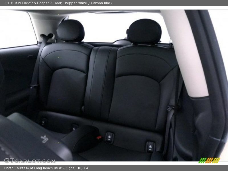 Pepper White / Carbon Black 2016 Mini Hardtop Cooper 2 Door