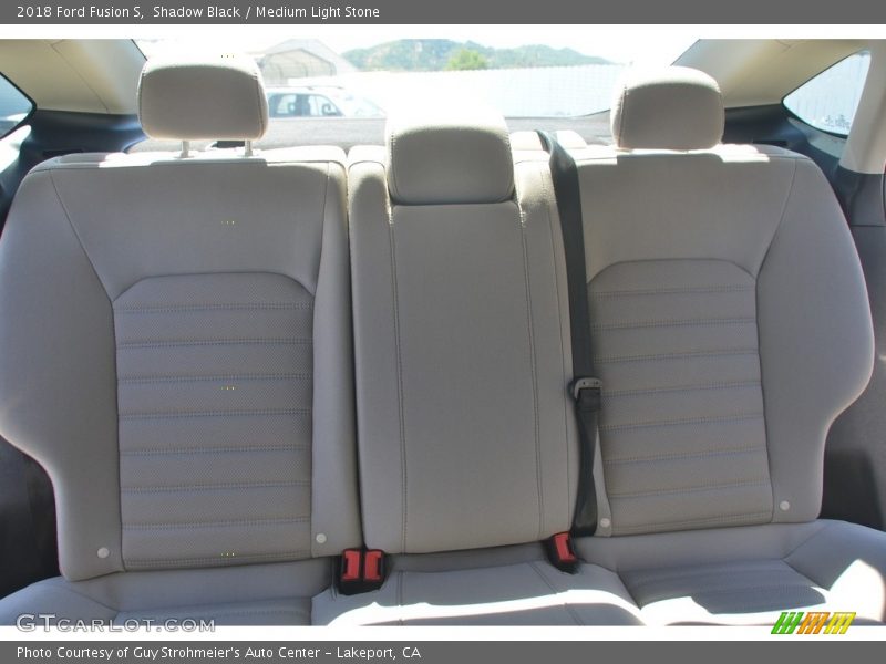 Shadow Black / Medium Light Stone 2018 Ford Fusion S
