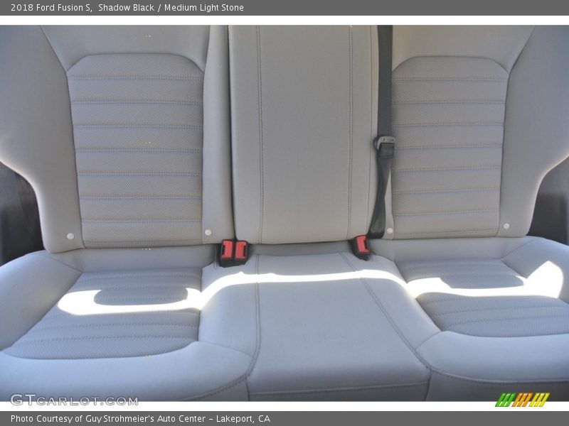 Shadow Black / Medium Light Stone 2018 Ford Fusion S
