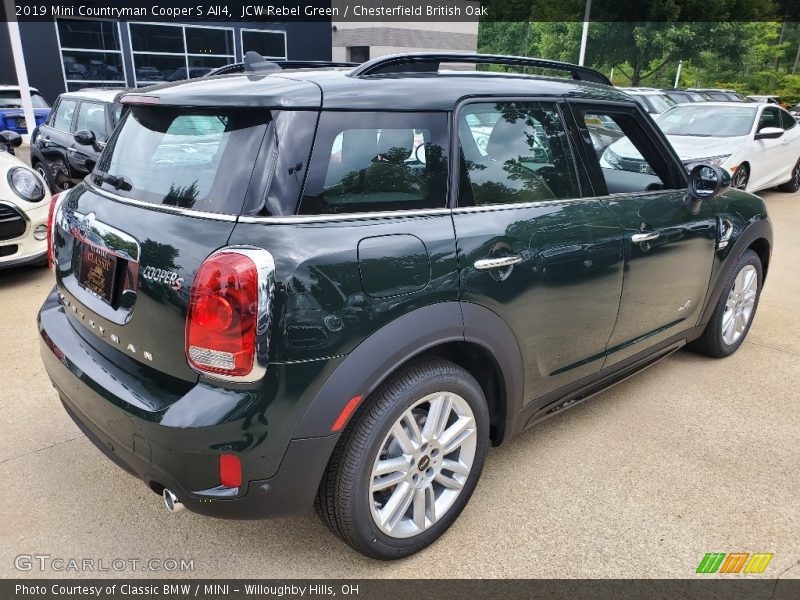 JCW Rebel Green / Chesterfield British Oak 2019 Mini Countryman Cooper S All4