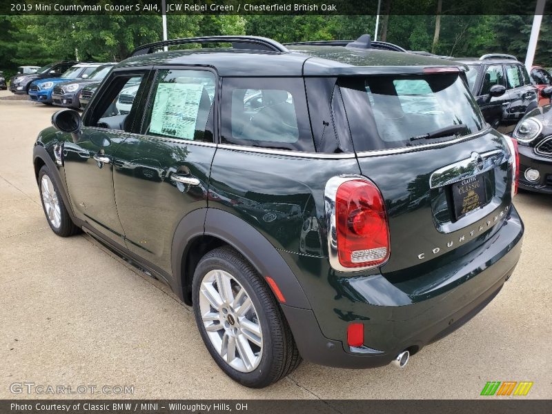 JCW Rebel Green / Chesterfield British Oak 2019 Mini Countryman Cooper S All4