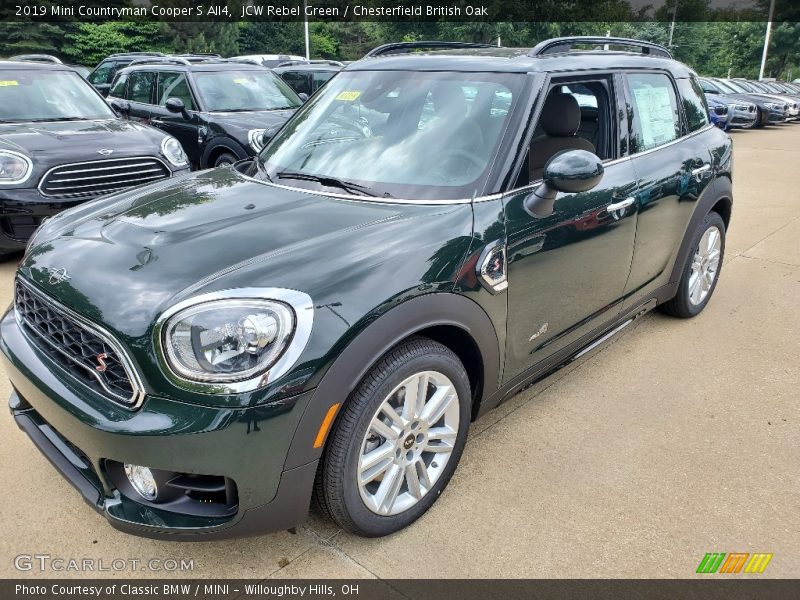 JCW Rebel Green / Chesterfield British Oak 2019 Mini Countryman Cooper S All4