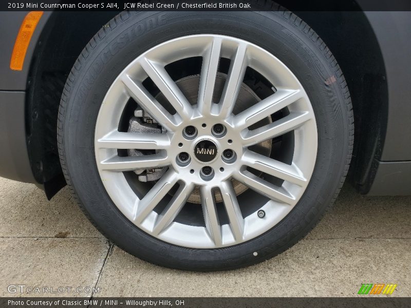 JCW Rebel Green / Chesterfield British Oak 2019 Mini Countryman Cooper S All4