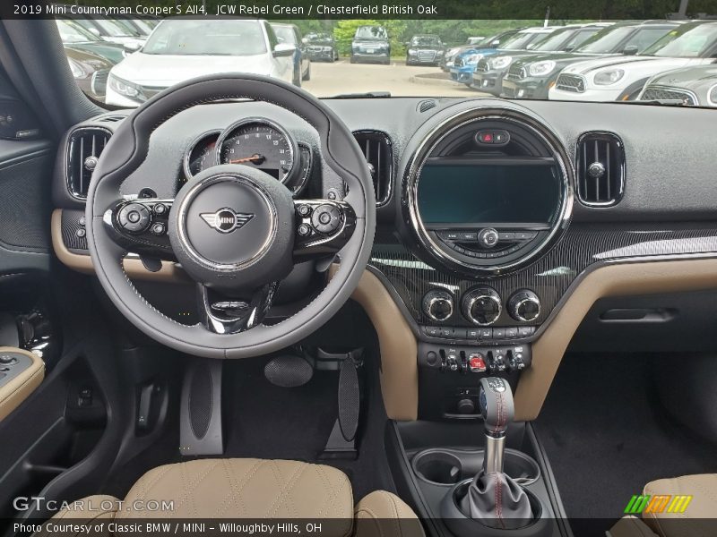 JCW Rebel Green / Chesterfield British Oak 2019 Mini Countryman Cooper S All4