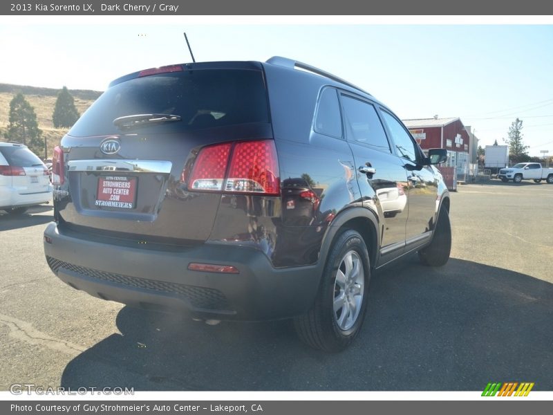 Dark Cherry / Gray 2013 Kia Sorento LX