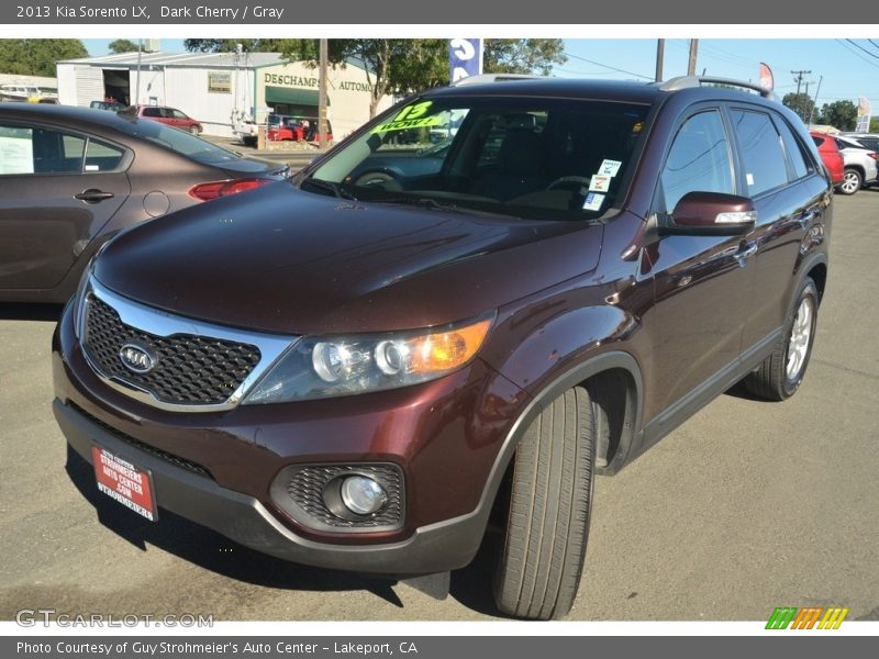 Dark Cherry / Gray 2013 Kia Sorento LX