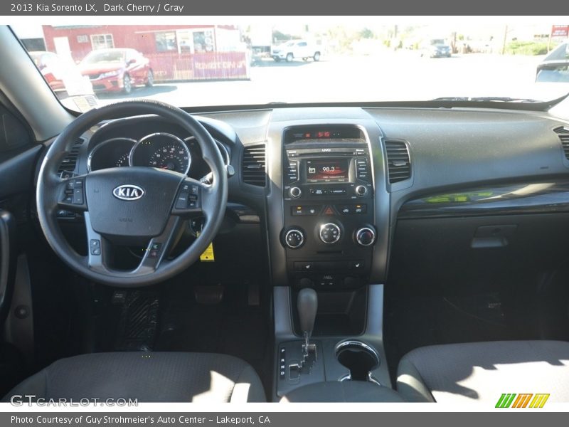 Dark Cherry / Gray 2013 Kia Sorento LX