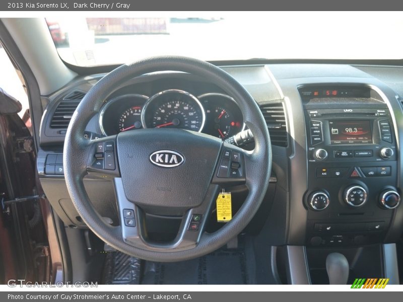 Dark Cherry / Gray 2013 Kia Sorento LX
