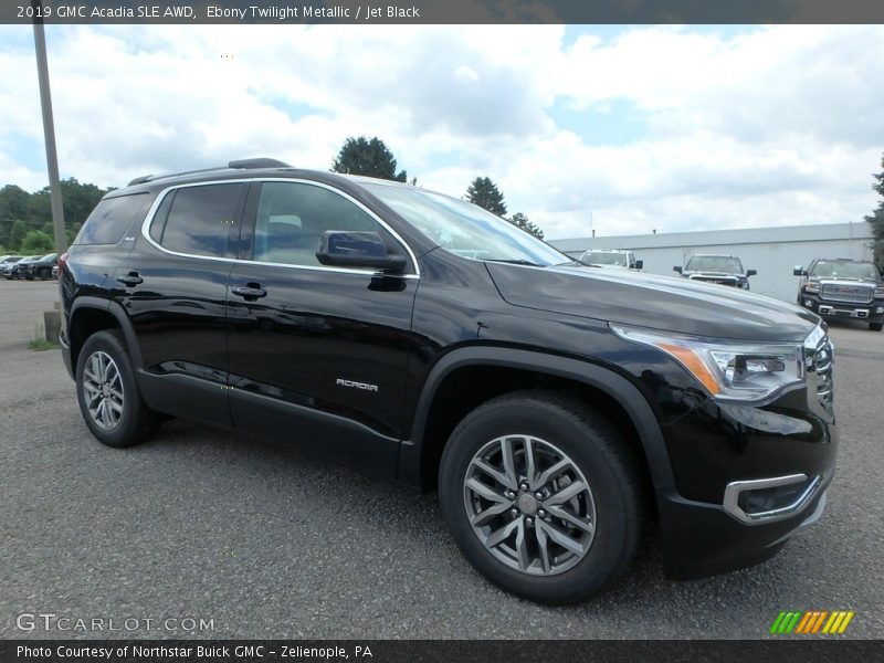 Ebony Twilight Metallic / Jet Black 2019 GMC Acadia SLE AWD